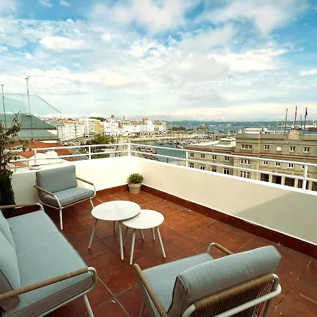 Apartamento Atico Con Dos Terrazas E Increibles Vistas En Pleno Centro De A Coruña